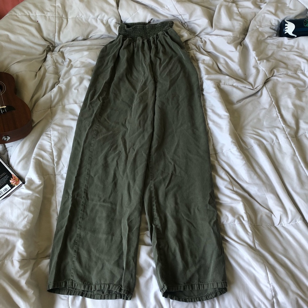 Olive Green Harper Pants